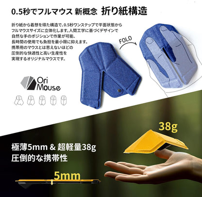 Souris Origami pliable