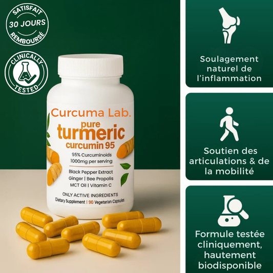 Curcumine de curcuma pur