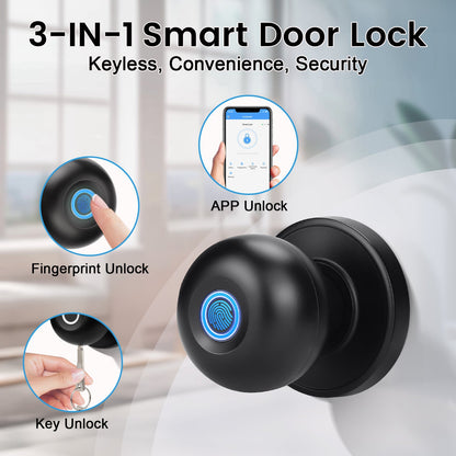 Serrure intelligente à empreintes pour chambre