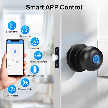 Serrure intelligente à empreintes pour chambre