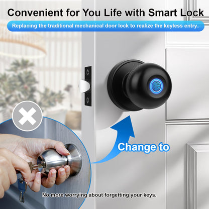 Serrure intelligente à empreintes pour chambre